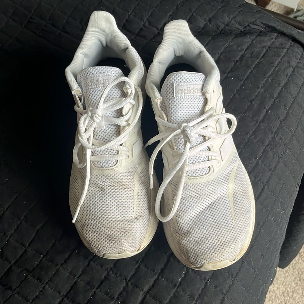 White adidas shoes